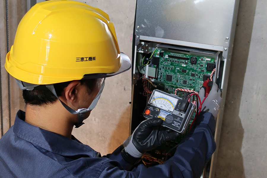 試運転・調整作業